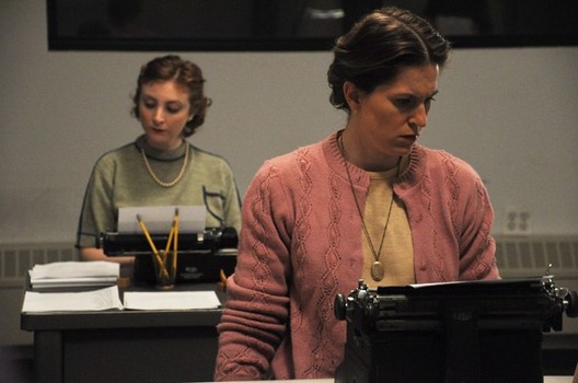 Jenny Perlin's imagining of the women responsible for typing over 250,000 pages of documents.